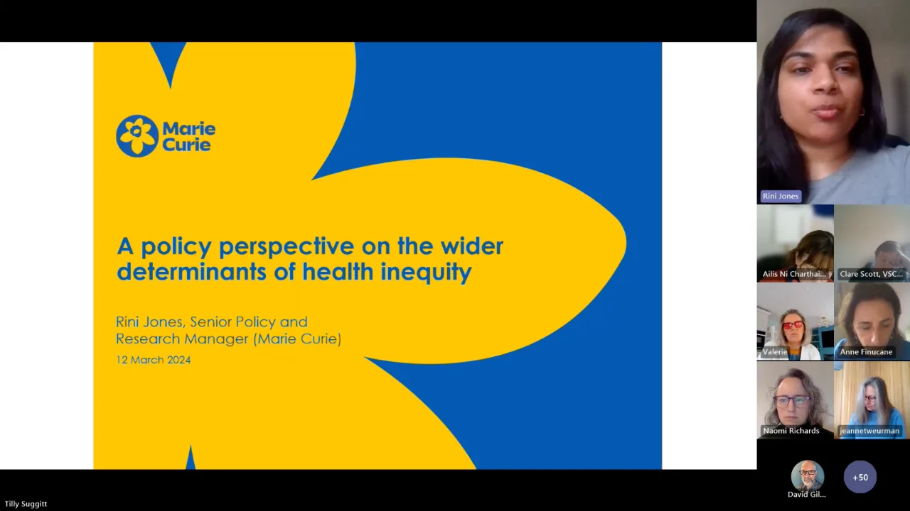 Mental Health: the social determinants of dying and trauma informed palliative care